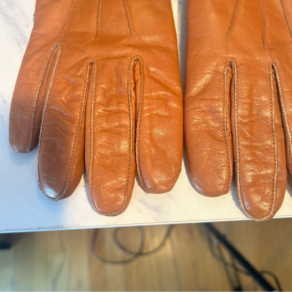 Leaf 3/$15 Eddie Bauer Leather Gloves - Picture 14 of 14